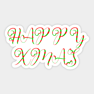 HAPPY XMAS Sticker